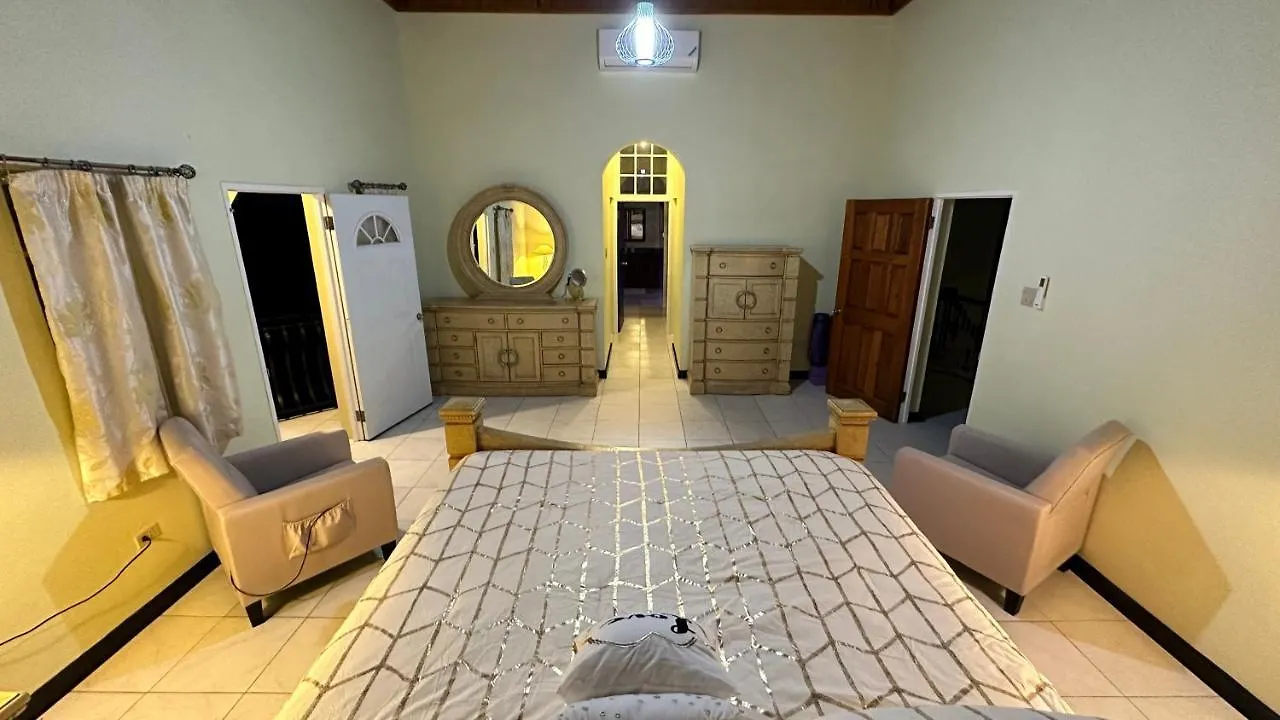 A Luxurious 4-Bedroom Private Villa With Games Room, Theatre & Modern Art Montego Bay