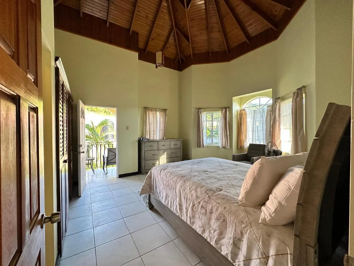 A Luxurious 4-Bedroom Private Villa With Games Room, Theatre & Modern Art Montego Bay Jamaica